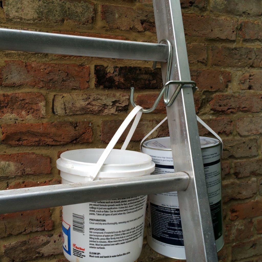 Ladderlimb-sécurité d'abord avec l'échelle limb peinture pot bucket hook 