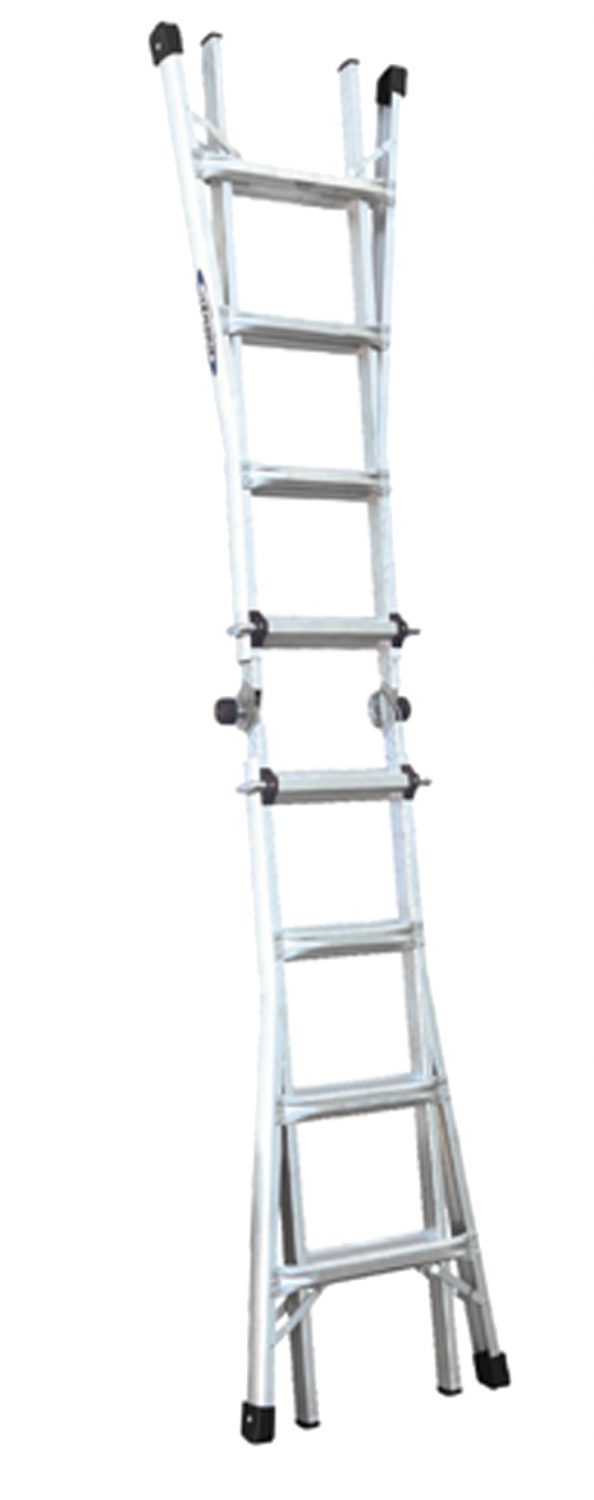 Werner Aluminium MultiPurpose Telescopic Combination Ladder