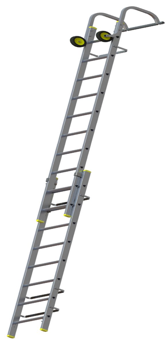 Werner Aluminium 2 Section Extending Roof Ladder