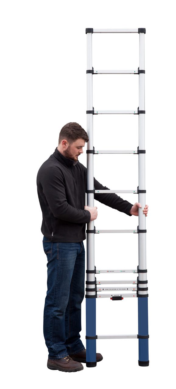 Werner 3.2m Telescopic Extension Ladder Sterk Systems