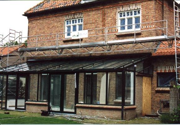 Bridging a Conservatory with Mobile Towers