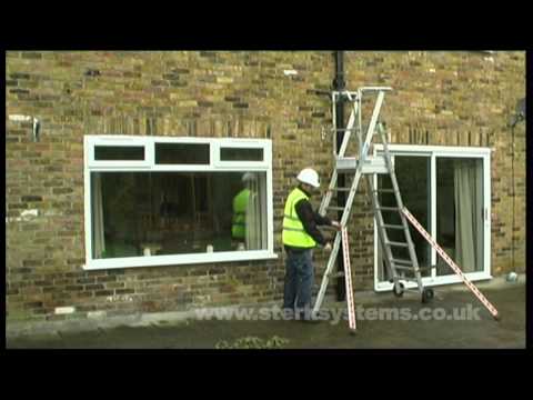 Zarges Adjustable Sherpascopic platform steps
