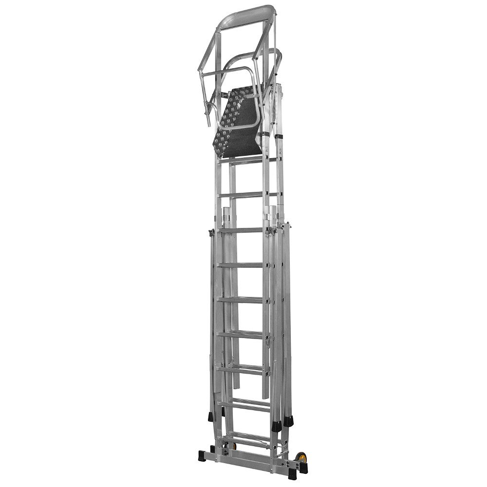 Teleguard Telescopic Platform Ladder by Youngman Sterk Systems